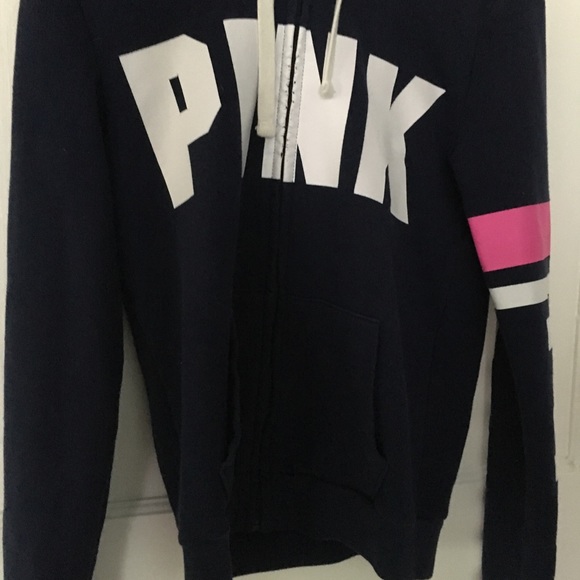 Victoria’s Secret PINK zip-up sweatshirt - Picture 4 of 5
